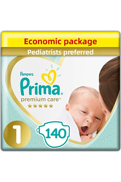 Prima بريميوم كير حفاضات أطفال 140 قطعة