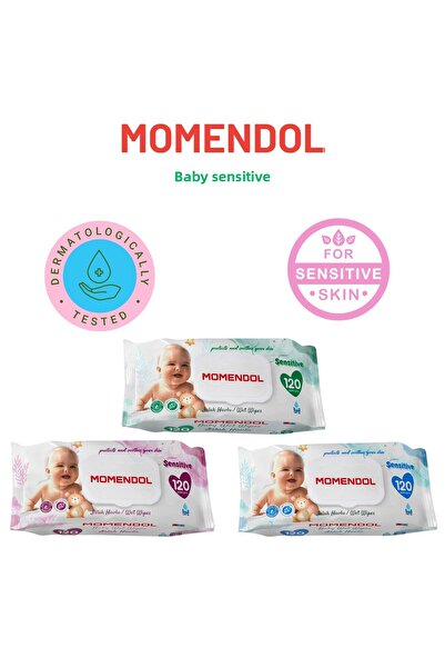 Shays Sağlık Momendol Wet Towel 120Pcs - 12 X 120Pcs - 1440 Pieces