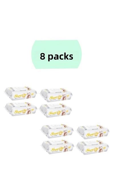 Sleepy Sensitive 90 Sheets 8 Pack Wet Wipes & Towels