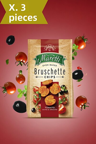 Maretti بروشيت توت العليق والزيتون والخبز المقلية 70 جرام