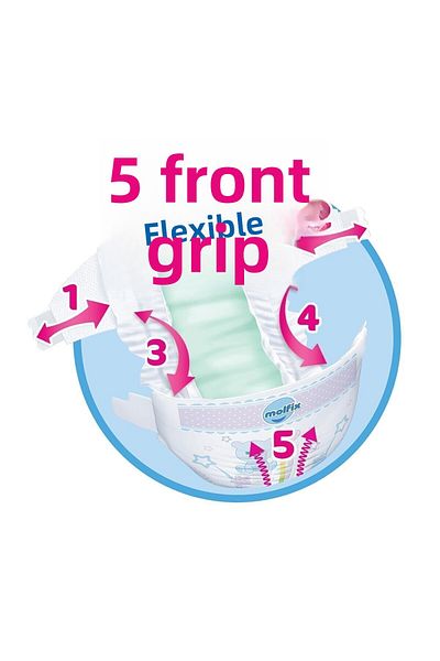 Molfix Baby Diapers Size 2 Mini Advantageous Package 240 Pieces