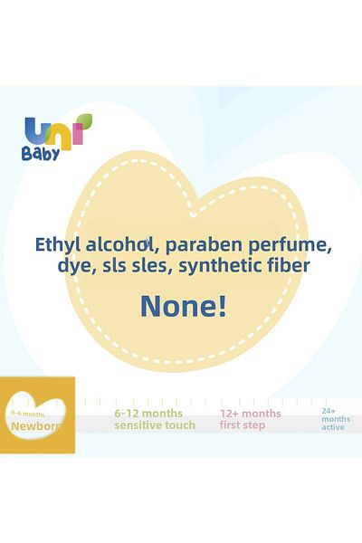 Uni Baby Newborn Wet Wipes 40Pcs 14 Pieces