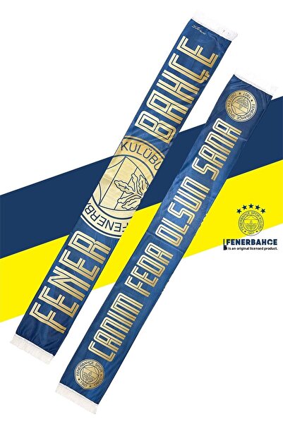 Fenerbahçe Γνήσιο άδειο Canım Feda Olsun Σάλι Καναρίνι με στάμπα με ξύλινο κουτί