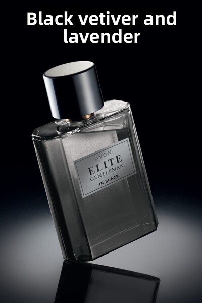 AVON Elite Gentleman in Black Men's Perfume Edt 75 Ml