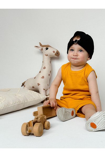 MiaBaby Zero Sleeve Shorts Set