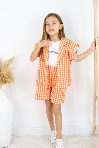 MiaBaby Set of 3 Gingham
