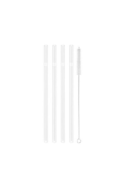 ZWILLING Transparent Sorrento Flat Glass Straw