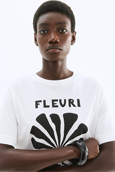 H&M Baskılı Tişört