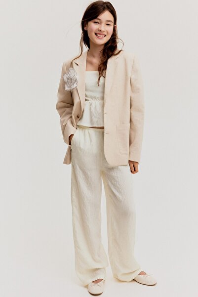 H&M Bağcık Detaylı Pantolon