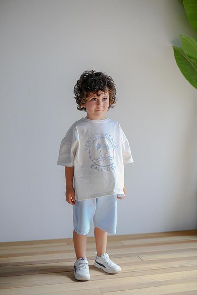 MiaBaby California Printed Couple Suit Set