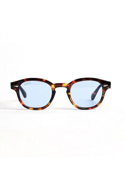 Sunbas Sunglasses Mikonos Tortoise Transparent Azul Sunglasses For Men And Women