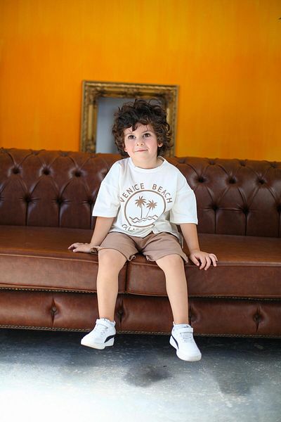 MiaBaby California Printed Couple Suit Set