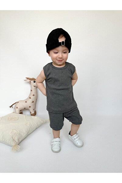 MiaBaby Zero Sleeve Shorts Set