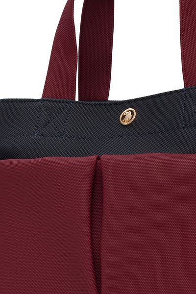 U.S. Polo Assn. Geantă de damă albastru bleumarin-roșu Claret Us25654