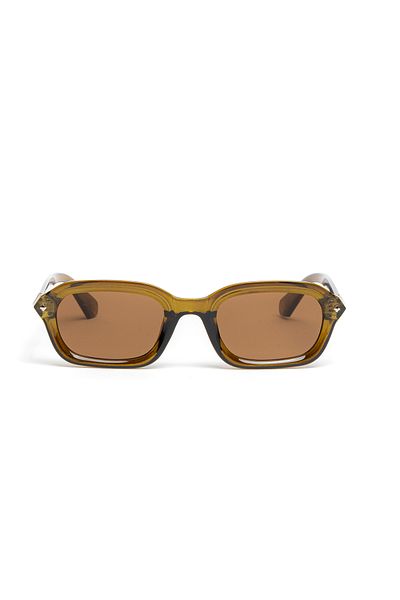Sunbas Sunglasses Miami Chocolate Light Brown Sunglasses For Men And Women