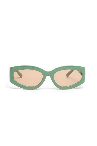 Sunbas Sunglasses Porto Cervo Green Light Pink Women's Sunglasses