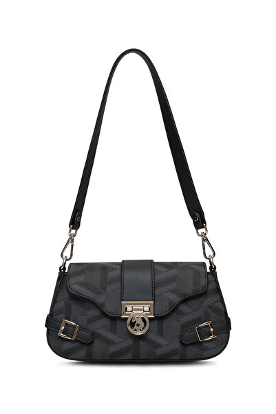 U.S. Polo Assn. Sıyah Kadın Omuz Çantası Us25512