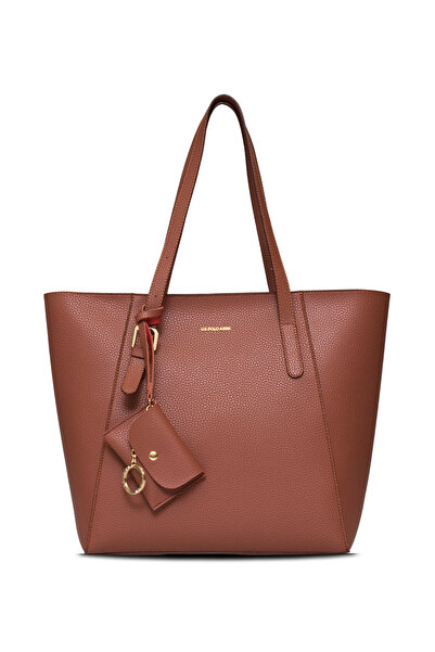 U.S. Polo Assn. Geantă de umăr Taba pentru femei Us25551