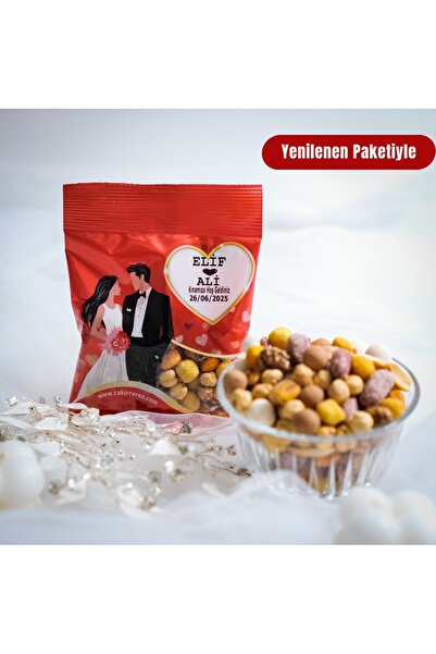 Çakır Çerez 50 Gram Standart Kına Çerezi 50 Adet