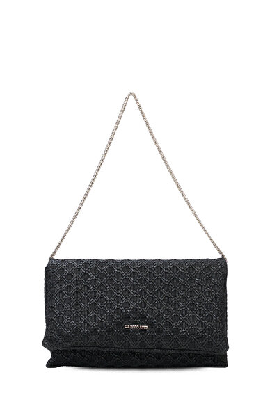 U.S. Polo Assn. حقيبة ماسنجر نسائية سوداء Us25687