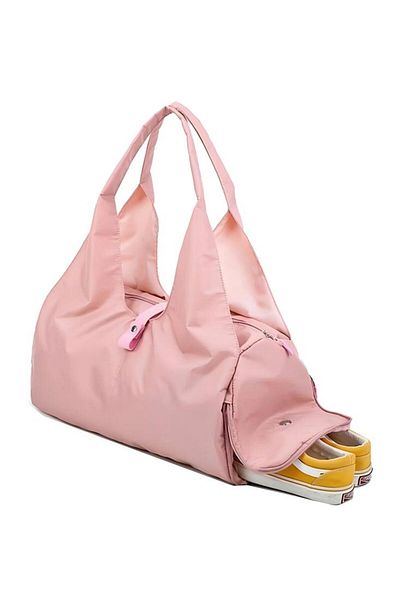 Generic Waterproof Gym Bag Large Gym Duffle Bag with Shoes Compartment and Wet Pocket Travel Duffel Bag with