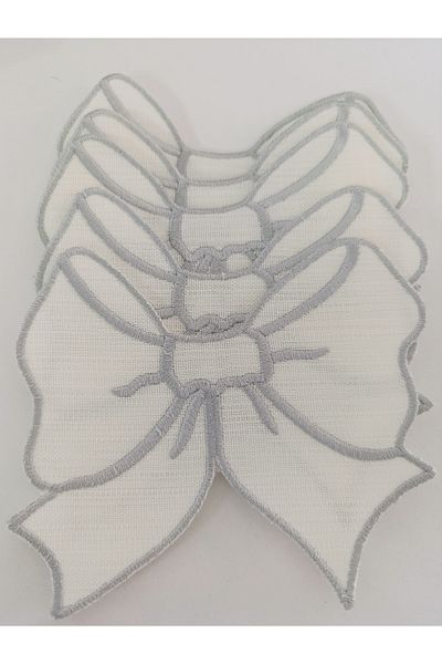 GALATATEKS Bow Coffee Presentation Napkin 6 Pieces
