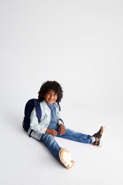 Vicco Baby Boy Navy Blue Homer Lightweight Sneakers