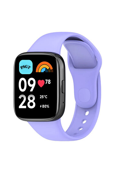 PSGT Xiaomi Redmi Watch3 Active/lite Uyumlu Kordon Spor Şık Tasarım Yumuşak J...