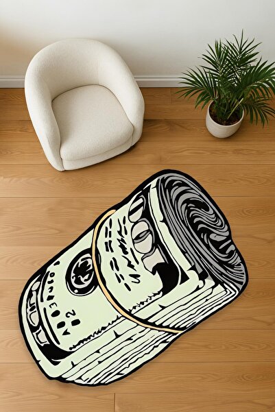 Markaev Money Baskılı Dokuma Taban Halı 201 YNG