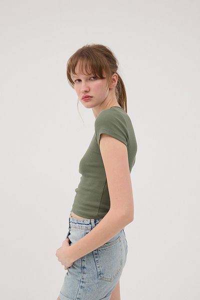 Addax P13343-U6 Crew Neck Basic T-shirt