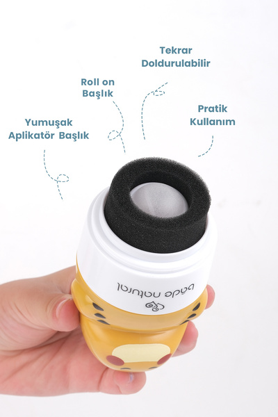 Bade Natural Çocuk Güneş Koruyucu Losyon 50+ SPF %100 Doğal Refill Paket + Dinozor Figürlü Aplikatör Set