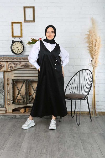NİSUM MODA ΦΟΡΕΜΑ ΚΟΡΥΦΑΙΟ ΚΟΡΥΦΑΙΟ ΒΕΛΟΥΔΟ ΜΕ ΛΕΠΤΟΜΕΡΗ ΚΟΥΜΠΙ