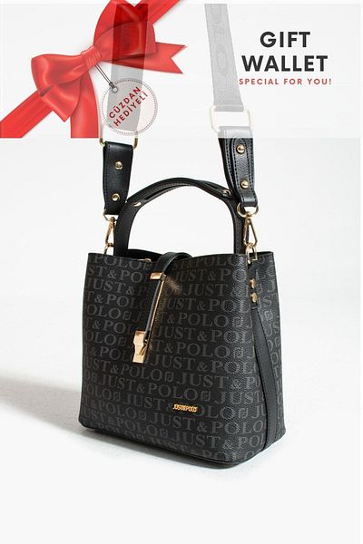 Just Polo JP New Season Original Just Polo 4 Compartment Medium Size Classic Sports Model Women's Shoulder Bag and Handbag
