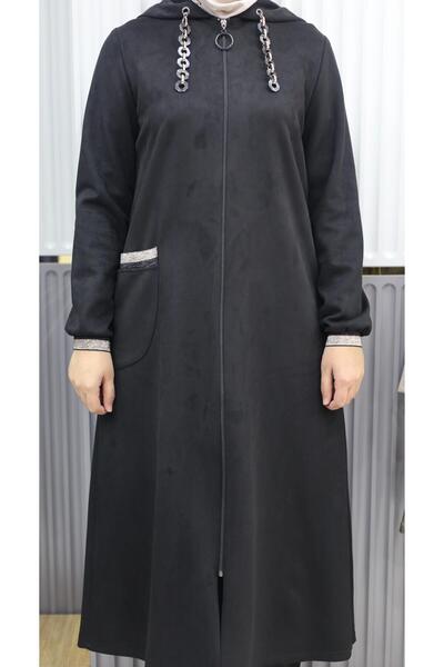 ELİF ERGÜN TEKSTİL süet tek cepli