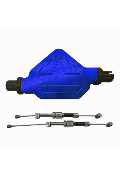 Choice كابل سحب ذراع حيلة سهل السحب للدراجات النارية باللون الأزرق لدراجات KA...