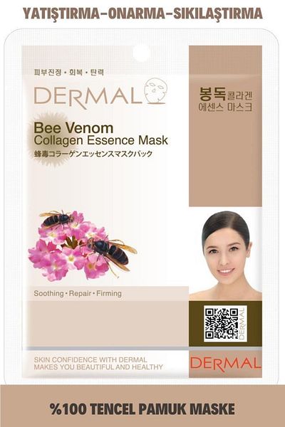 Dermal Smoothing, Repairing, Firming Collagen Mask with Bee Venom Extract 23 Gr