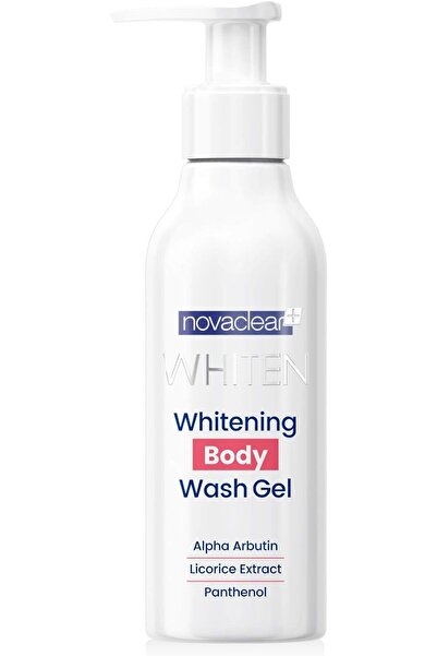 Novaclear جل غسول الجسم المُبيض - جل استحمام مع ألفا أربوتين وبانثينول - 50 مل