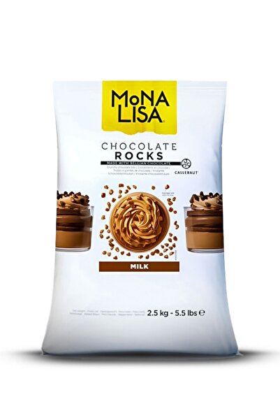 Callebaut Monalisa Chocrocks Sütlü Parça Çikolata 2,5 Kg