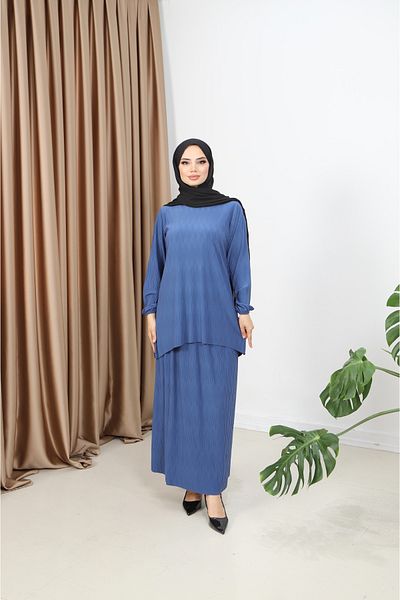 NİSUM MODA Shaved Skirt Suit
