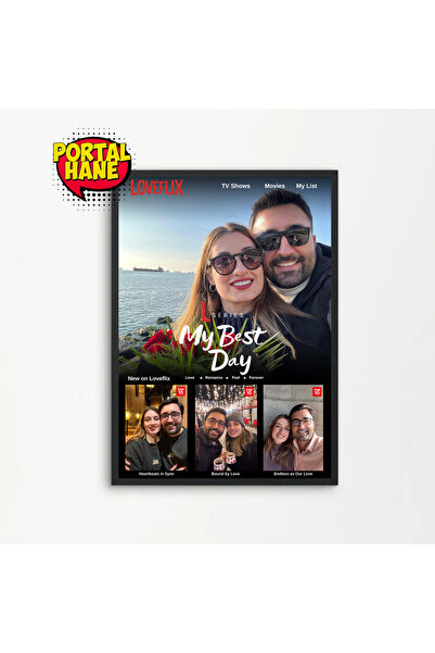Kişiye Özel Film/Dizi Afişi - Loveflix - The Best Day Tablosu