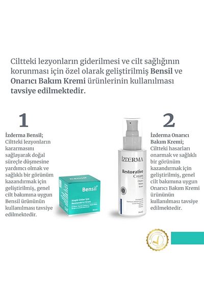 Bensil Atopic Skin Cream - Repairing Care and Blemish Cream
