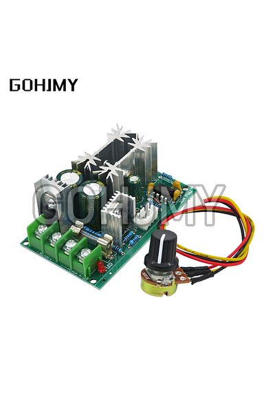 Choice 20a 10-60a Dc Motor Speed Regulator 12v 24v 36v 48v 6-90v High Power Drive Module Pwm Motor Speed Co
