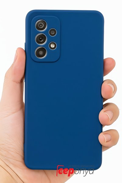 Musal حافظة هاتف Galaxy A72 بتصميم إطلاق سطح داخلي من السيليكون المخملي