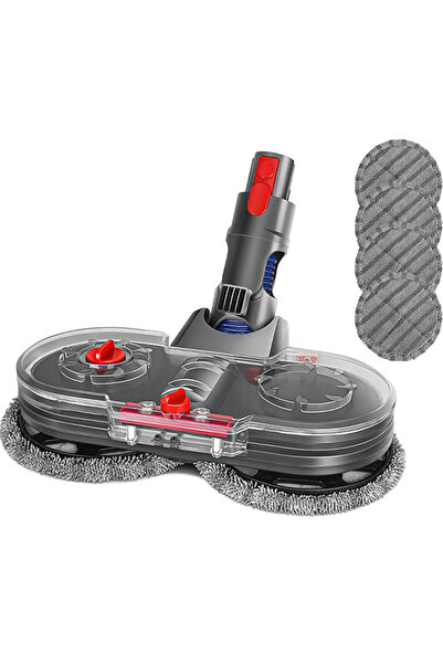 Choice فرشاة ورأس ممسحة كهربائية 4 ممسحة مع خزان مياه لمكنسة دايسون V7 V8 V10 V11 الكهربائية البديلة