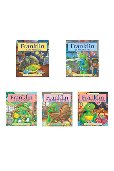 Editura Katartis Colectia Franklin, Set 5 carti, Emotii si Relatii, Paulette ...