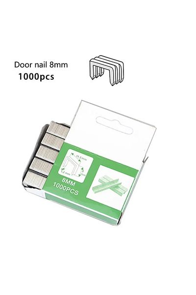 Choice Door 8mm 1000pc 1000pcs Nail Shaped Stapler For Wood Furniture Household Use Interior Decoration Wo