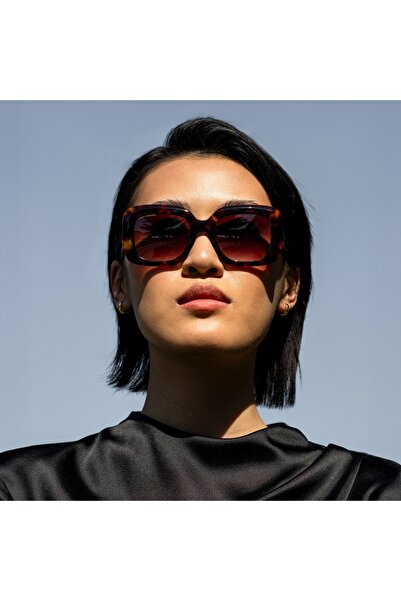 Isabel Bernard La Villette Rive Braun Tortoise Quadratisch Sonnenbrille Ib400003-14-14