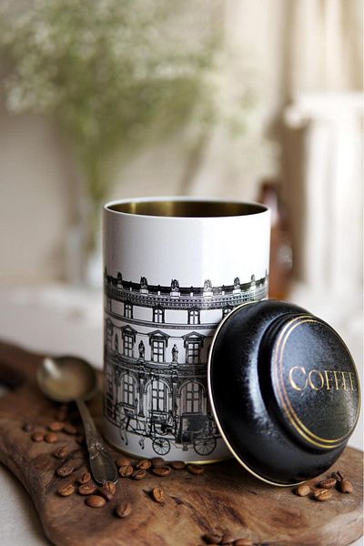 EVLE Er115-2a City Coffee Patterned Spice Shaker 1.1 Lt