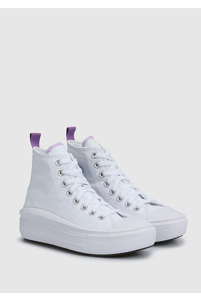 converse Чак Тейлор All Star Move Platform Білі жіночі кросівки A03667C