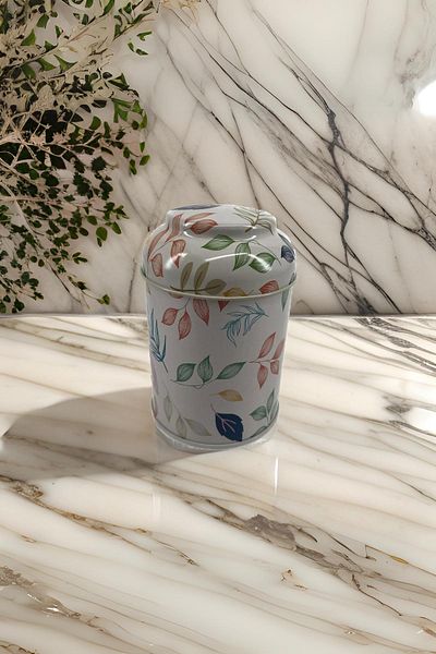 EVLE Ef080-42 Leaf 1 Patterned Spice Bowl 0.6 Lt